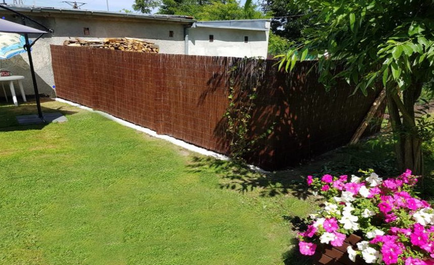 Prútená rohož, rozmer rolky 1,0x5,0 m