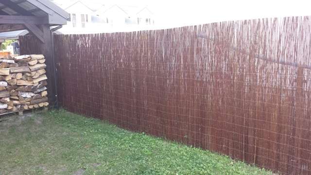 Prútená rohož, rozmer rolky 1,1x5,0 m