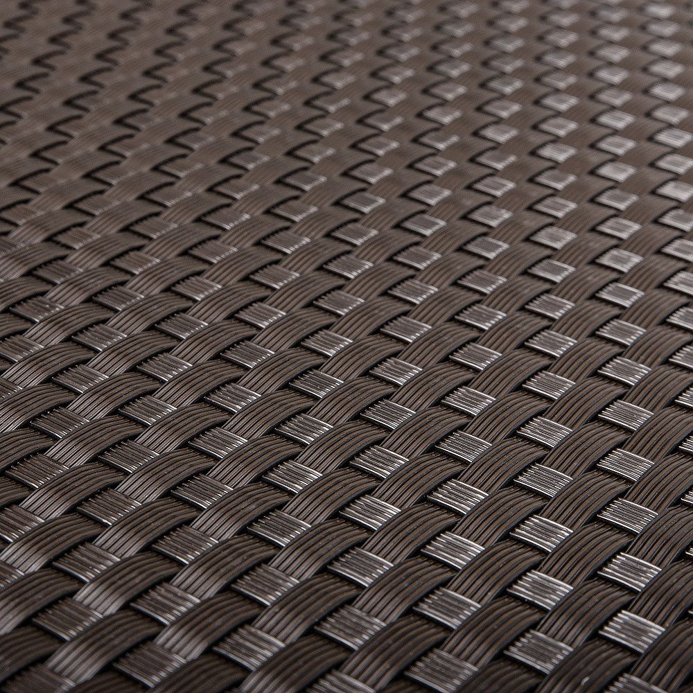 Umelý ratan - tmavo hnedá, balenie 0,9x20m