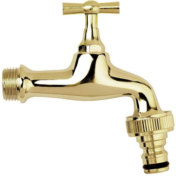Záhradný ventil sedlový 1/2", mosadz