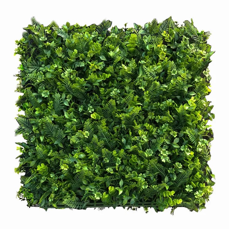 MINI WALL GREEN Fern and clover, dielec 50 x 50 cm