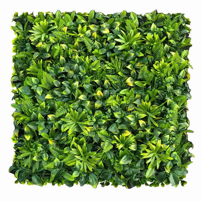 MINI WALL GREEN yellow Fern 2, dielec 50 x 50 cm