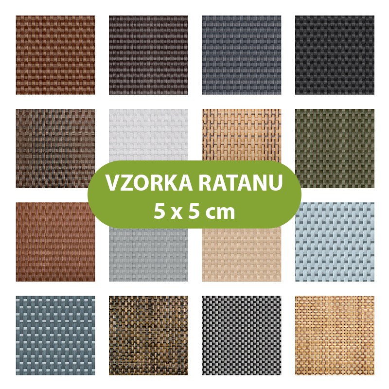 Umelý ratan - vzorka