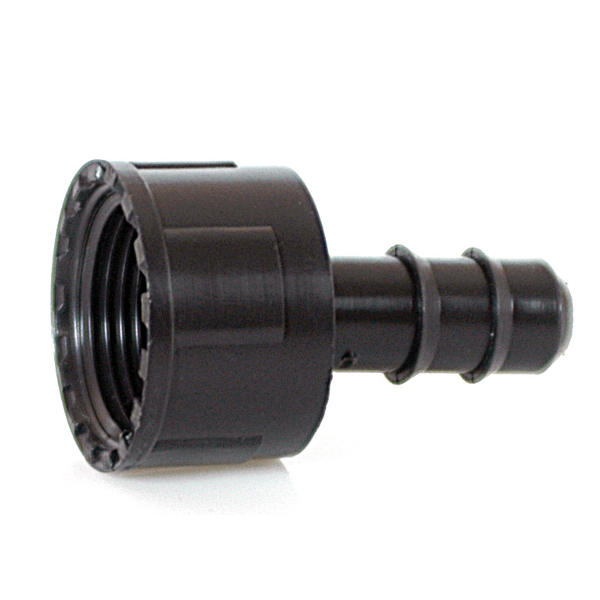 Nástrčný prechod s pretláčacou maticou 3/4"×16 mm, PP