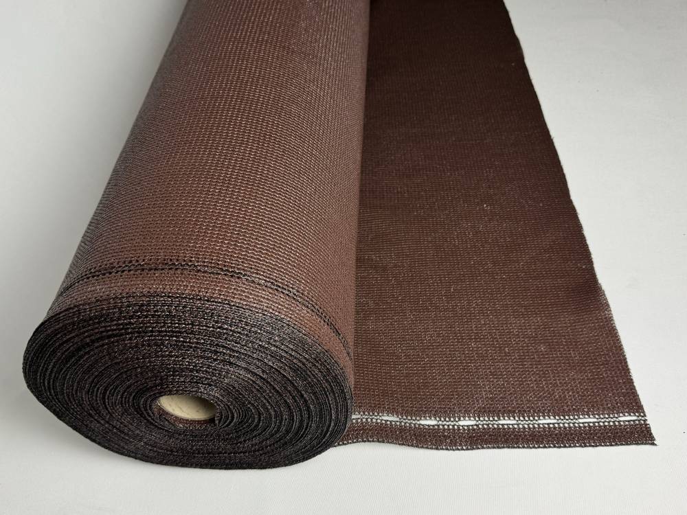 Tieniaca tkanina 150 g/m2, hnedá, výška 1,6m - metráž