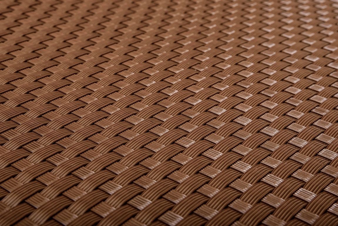 Umelý ratan - hnedá, balenie 1,1x20m