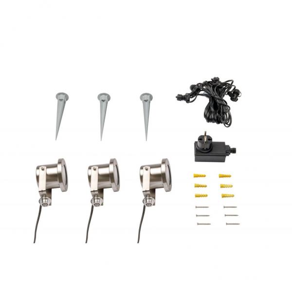 Catalpa sada, 3x 3 W, LED