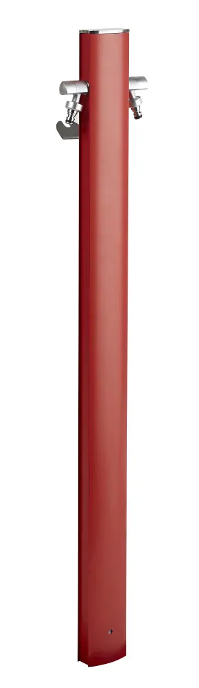 Záhradný stĺpik TOTEM - červený
