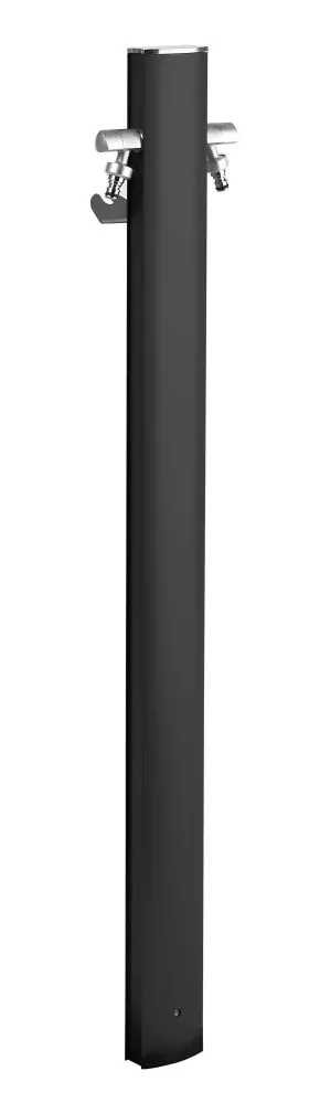 Záhradný stĺpik TOTEM - čierny