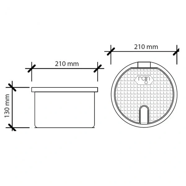 GARD-RAIN ICE s plastovým ventilom