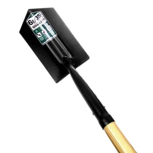 Drážkovacia lopata 6" S550 s drevenou násadou, 35°