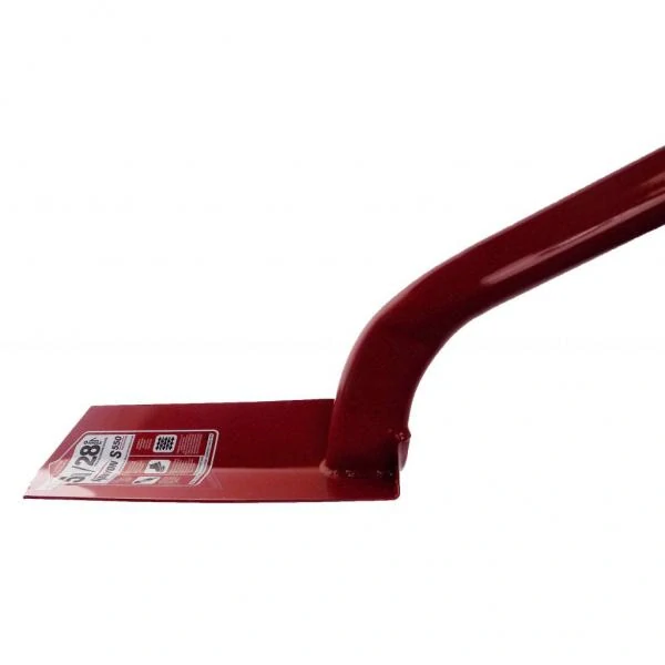 Drážkovacia lopata 5" S550 so sklolaminátovou násadou a mäkčeným úchytom, 28°