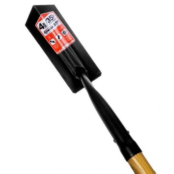 Drážkovacia lopata 4" S550 s drevenou násadou, 35°