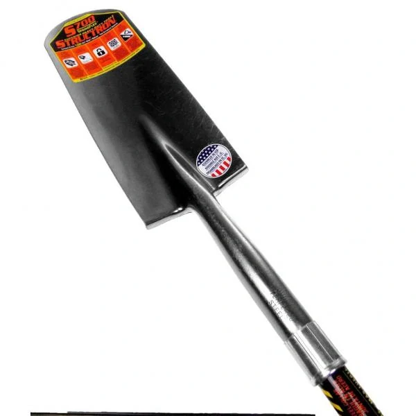 Štychar dlouhý - zaoblený výkopový rýľ S700 so sklolaminátovou násadou a D-GRIP úchytom