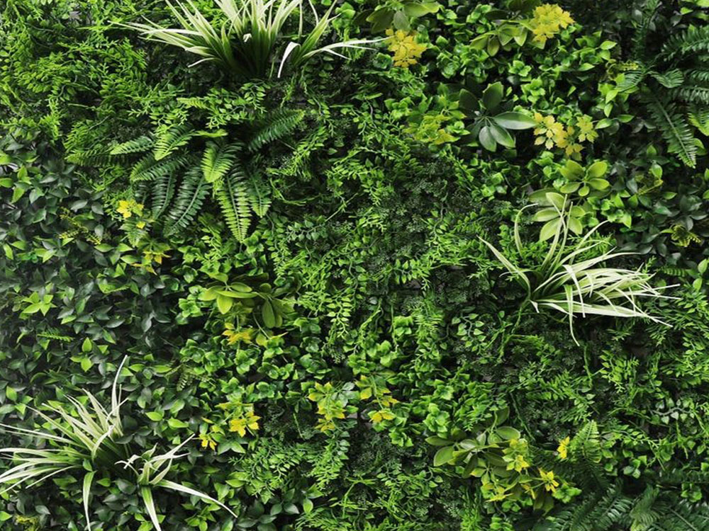 WALL GREEN mix, dielec 100 x 100 cm