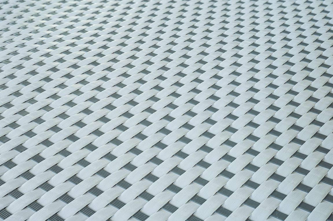 Umelý ratan - svetlo šedá-tmavo šedá, balenie 1x20m