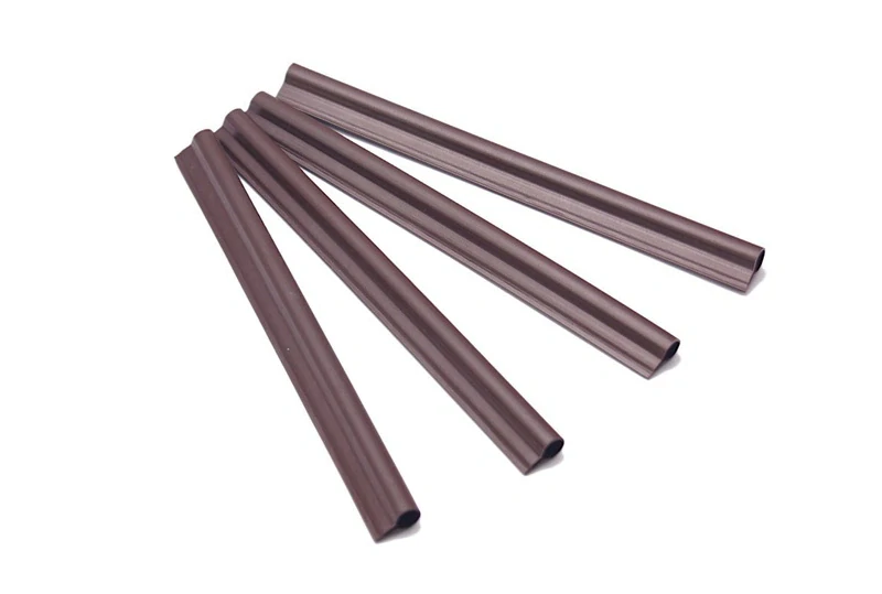 Ukončovacia lišta - tmavo hnedá, 19cm