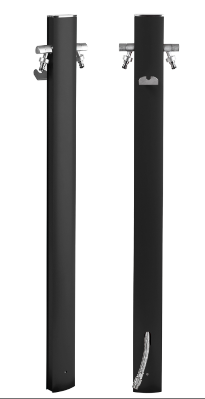 Záhradný stĺpik TOTEM - antracit