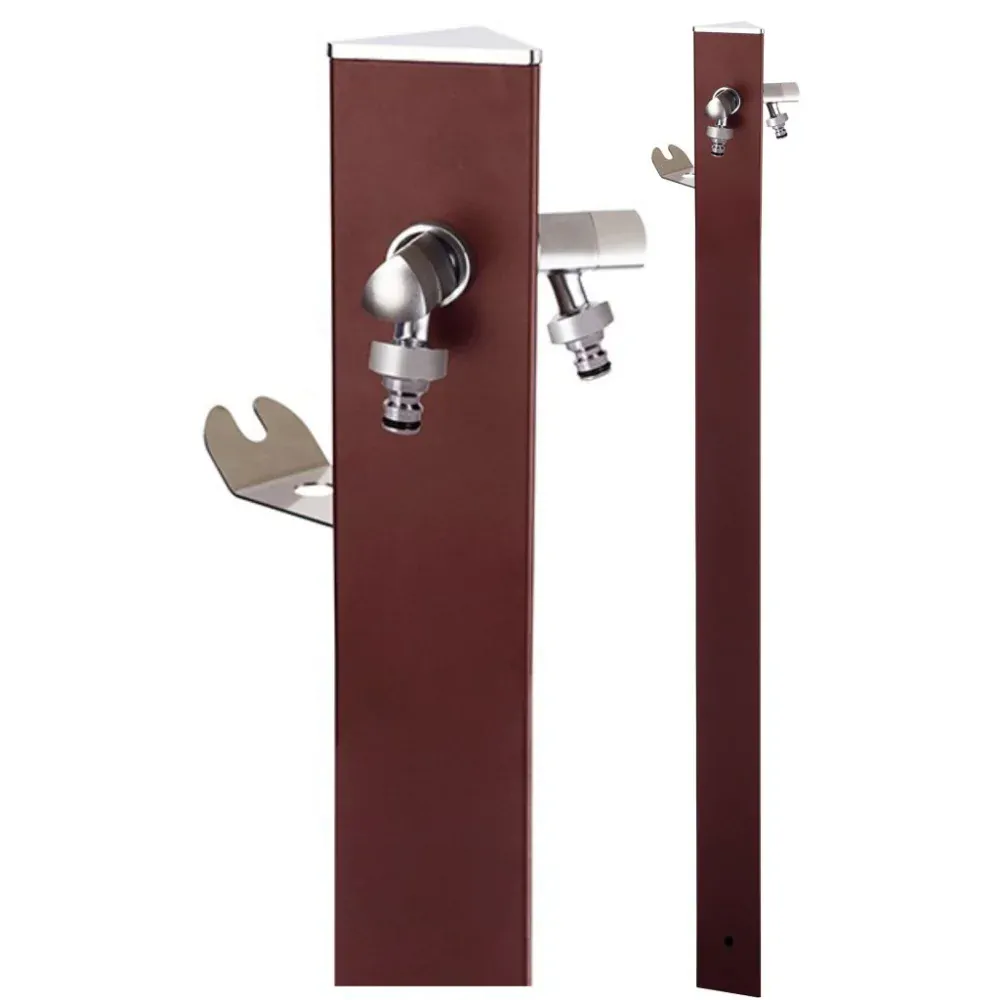 Záhradný stĺpik TRIA - bronzovo hnedý