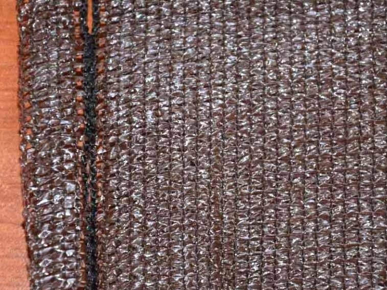 Tieniaca tkanina 150 g/m2, hnedá, výška 1,6m - metráž