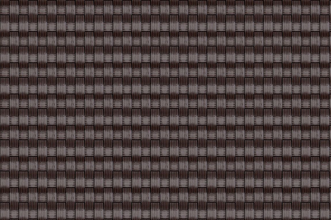 Umelý ratan - tmavo hnedá, výška 0,9m