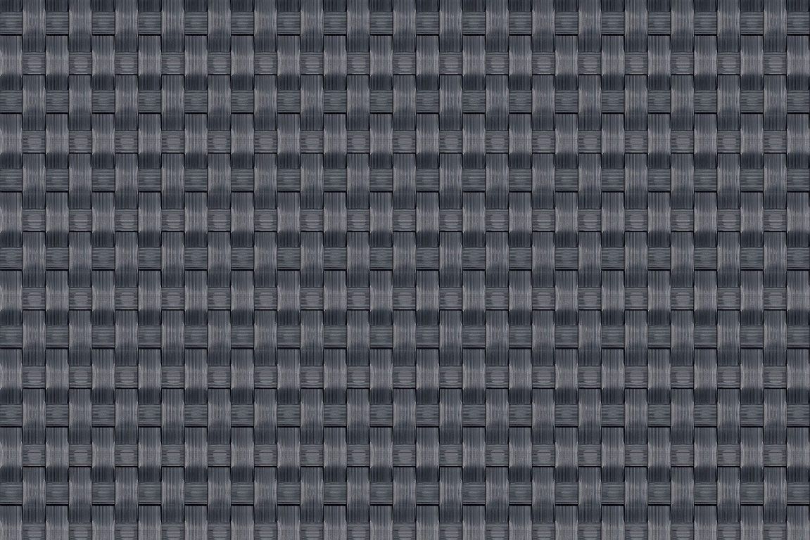 Umelý ratan - oceľovo šedá, balenie 1,1x20m