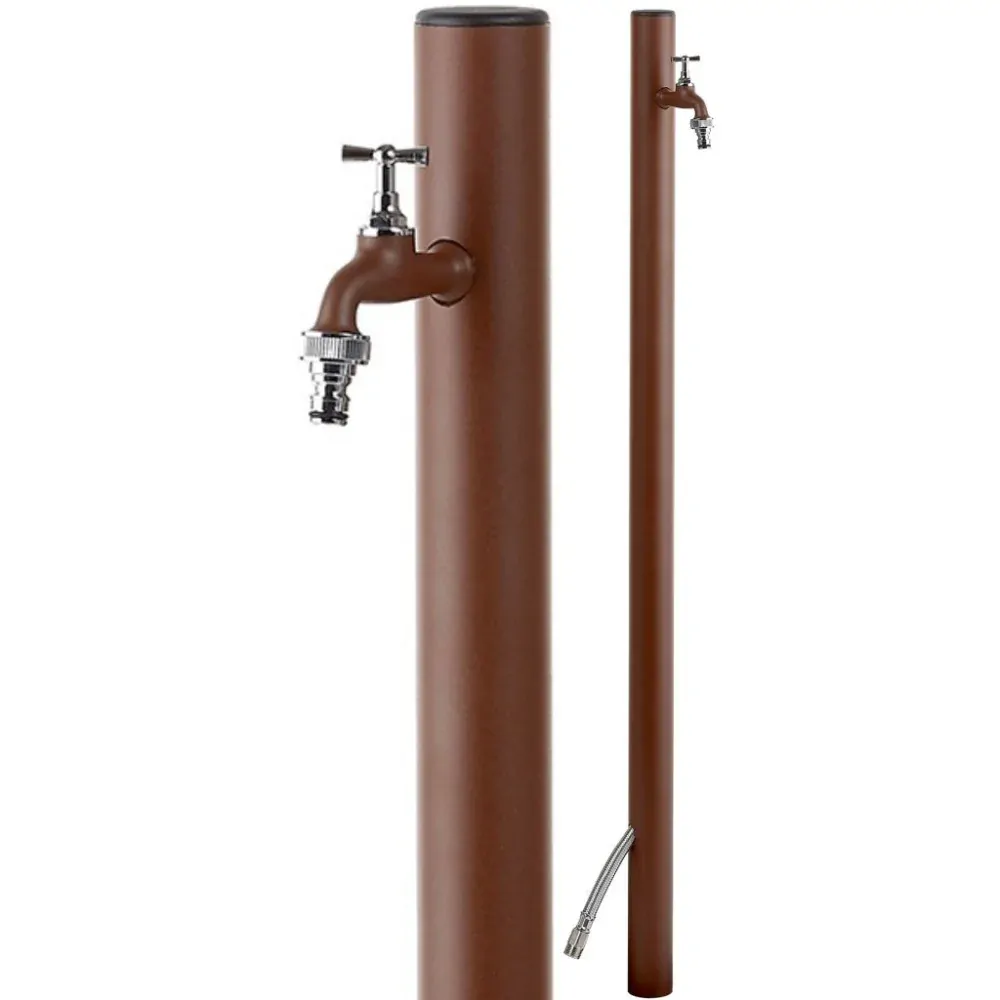 Záhradný stĺpik LOOP - corten