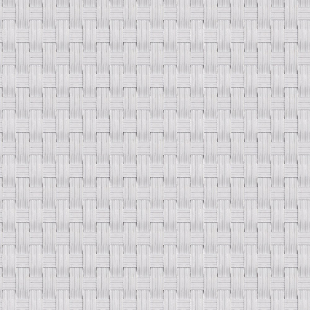 Ratanový tieniaci pás - biela, 19cm x 2,55m