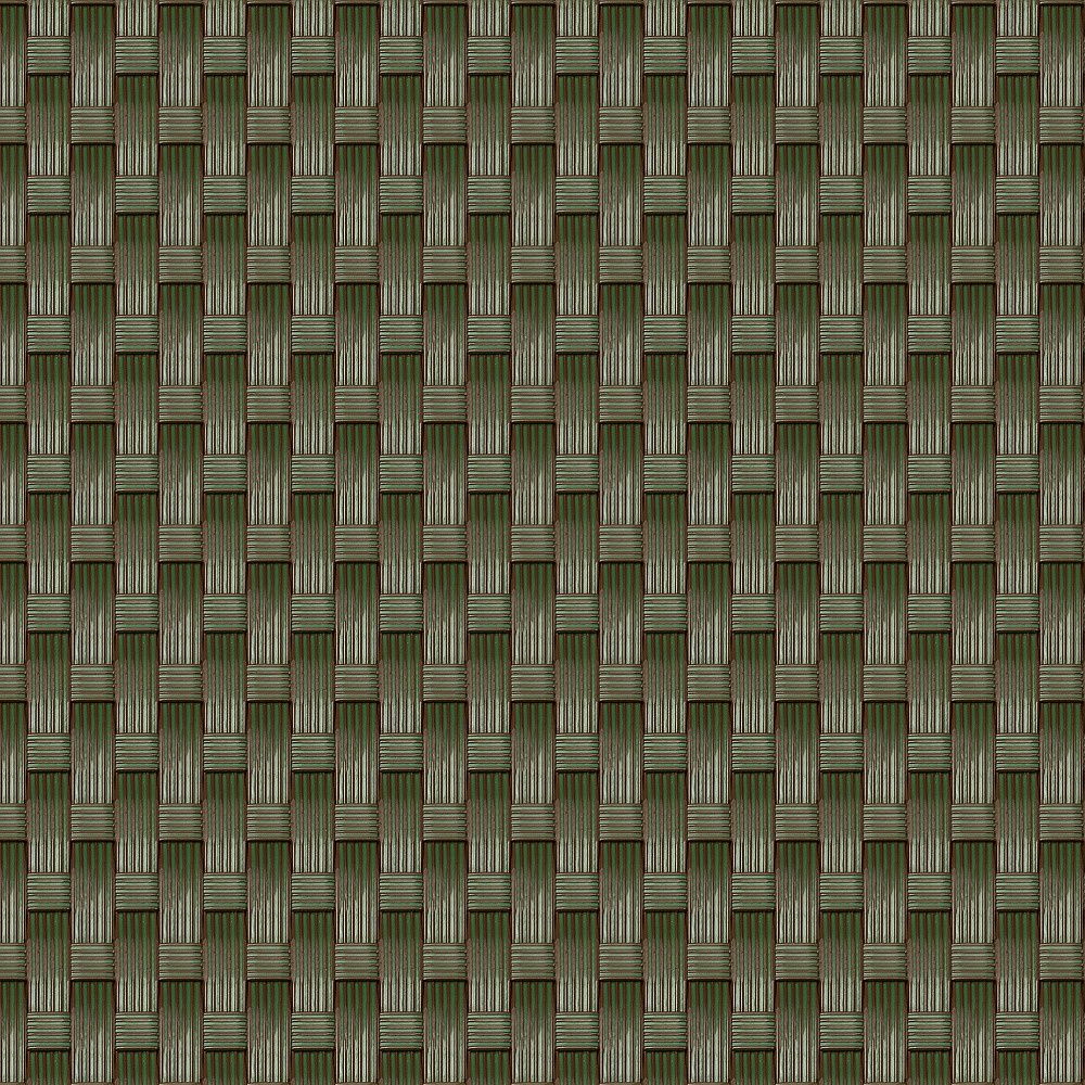 Ratanový tieniaci pás - zelená, 19cm x 2,55m