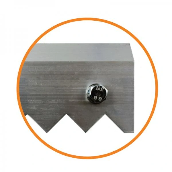 KA obojstranná zrovnavačka so zuby 56cm