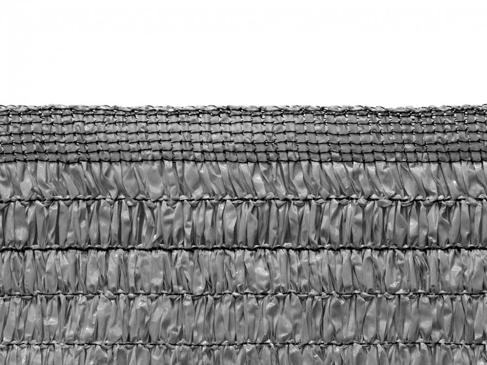 Tieniaca tkanina 200 g/m2, svetlo šedá, výška 1,5m - metráž