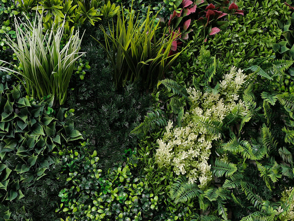 WALL GREEN red magic Jungle, dielec 100 x 100 cm