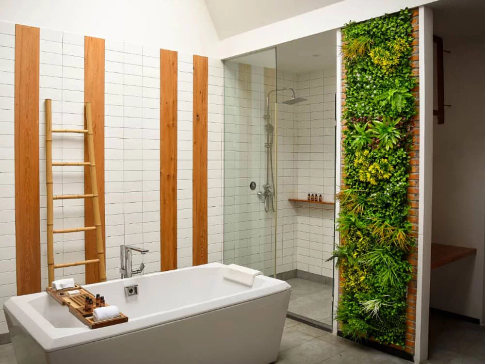 WALL GREEN yellow mix, dielec 100 x 100 cm