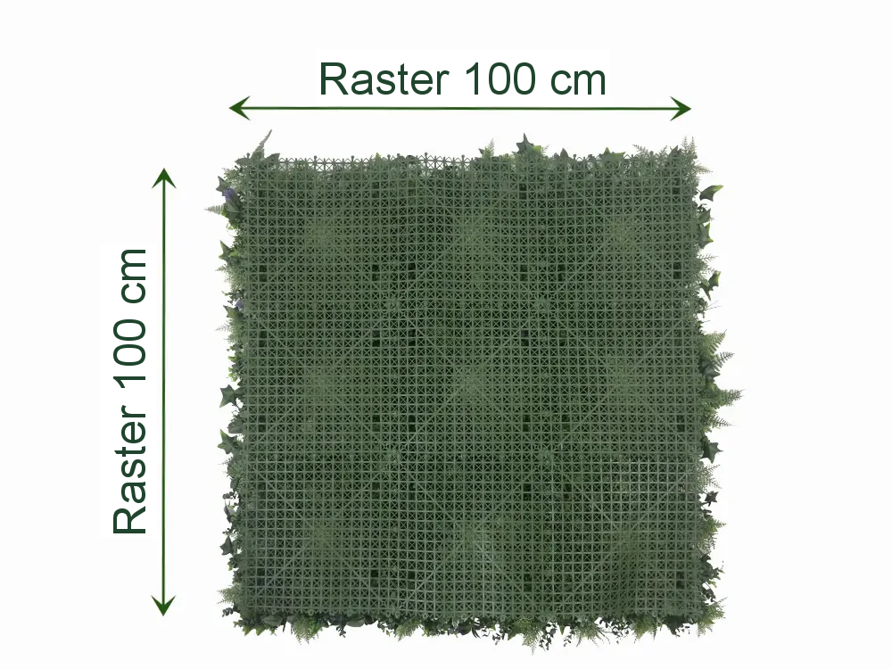 WALL GREEN Anthurium, dielec 100 x 100 cm