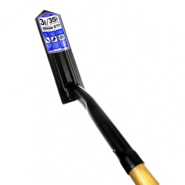 Drážkovacia lopata 3" S550 s drevenou násadou, 35°