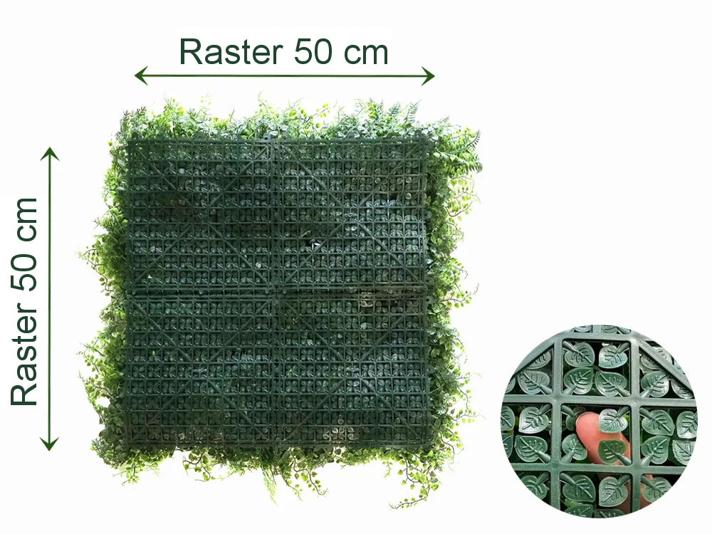 MINI WALL GREEN Jungle, dielec 50 x 50 cm