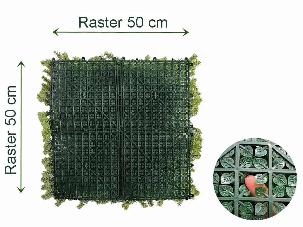 Moss coral, dielec 50 x 50 cm