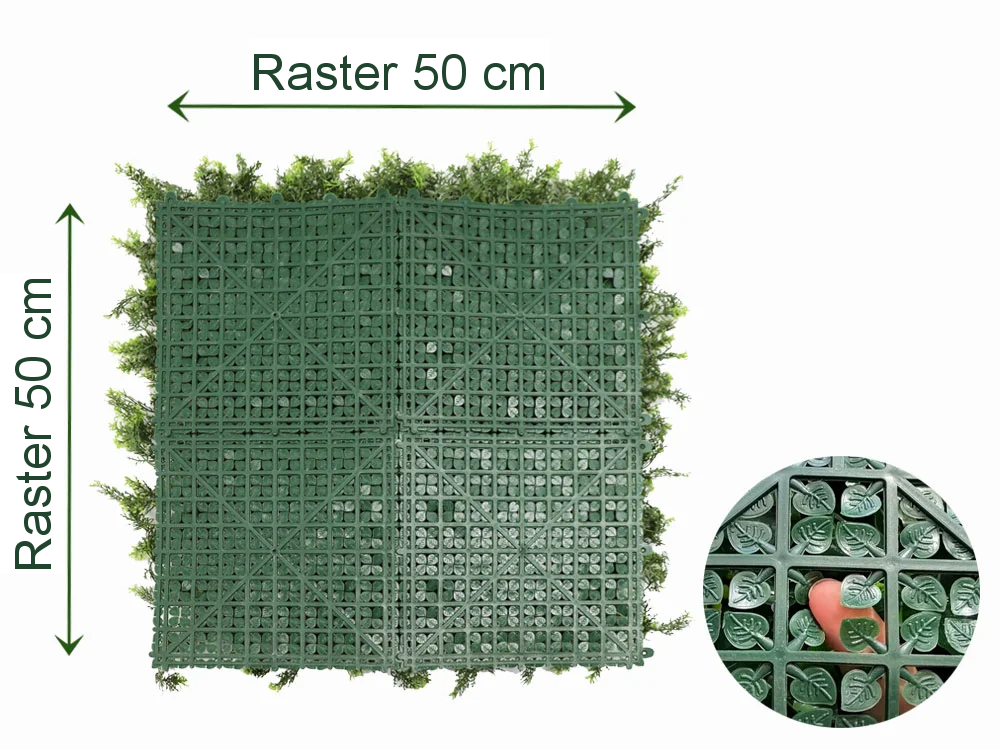 THUJA green, dielec 50 x 50 cm