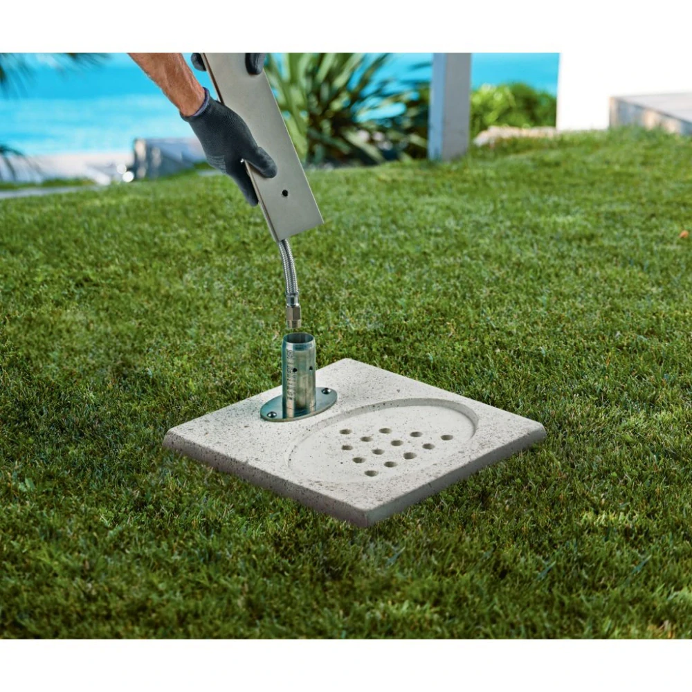 Záhradný stĺpik GROUND LOOP - khaki