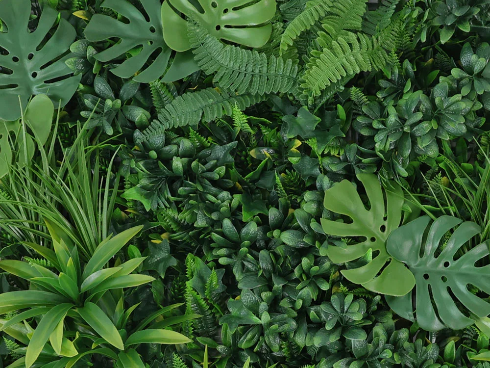 WALL GREEN Monstera, dielec 100 x 100 cm