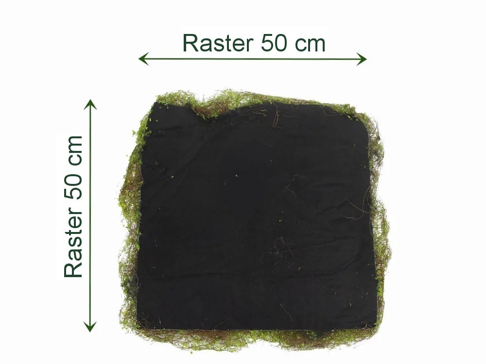Fine moss light green, dielec 50 x 50 cm