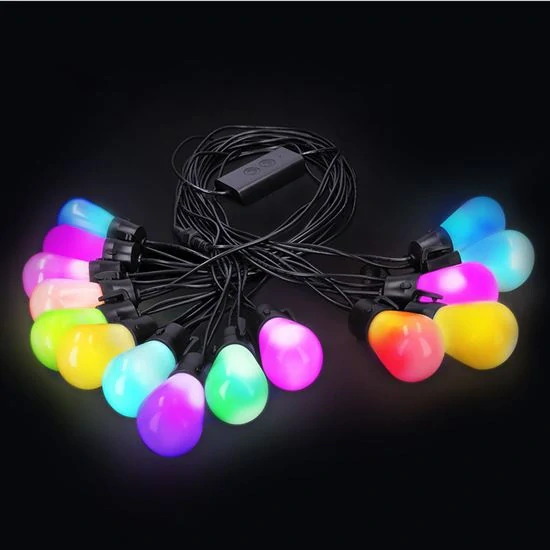 Svetelný reťaz FUN, 14 m, 10 W, RGB, Bluetooth