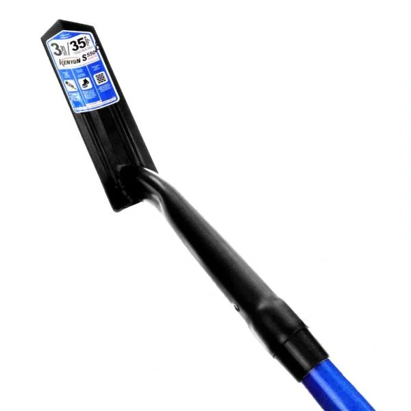 Drážkovacia lopata dlhá 3" S550 so sklolaminátovou násadou a mäkčeným úchytom, 35°