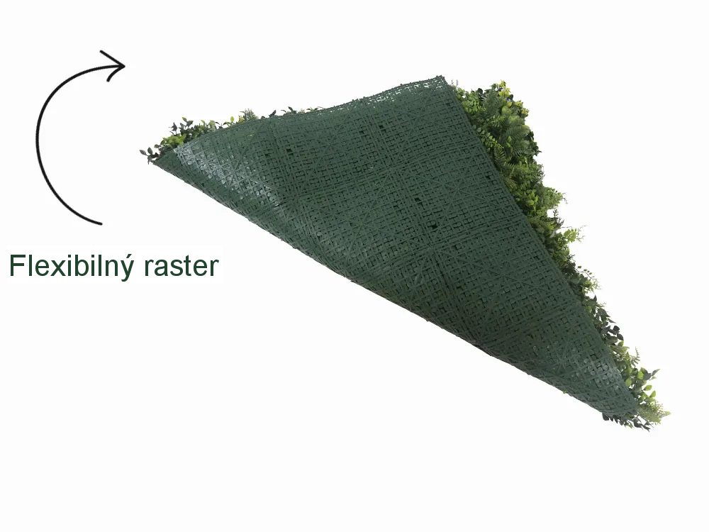 WALL GREEN mix, dielec 100 x 100 cm
