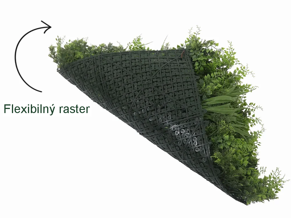MINI WALL GREEN Jungle, dielec 50 x 50 cm
