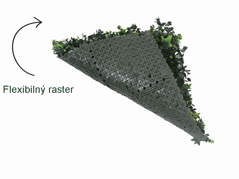 MINI WALL GREEN Hedera, dielec 50 x 50 cm