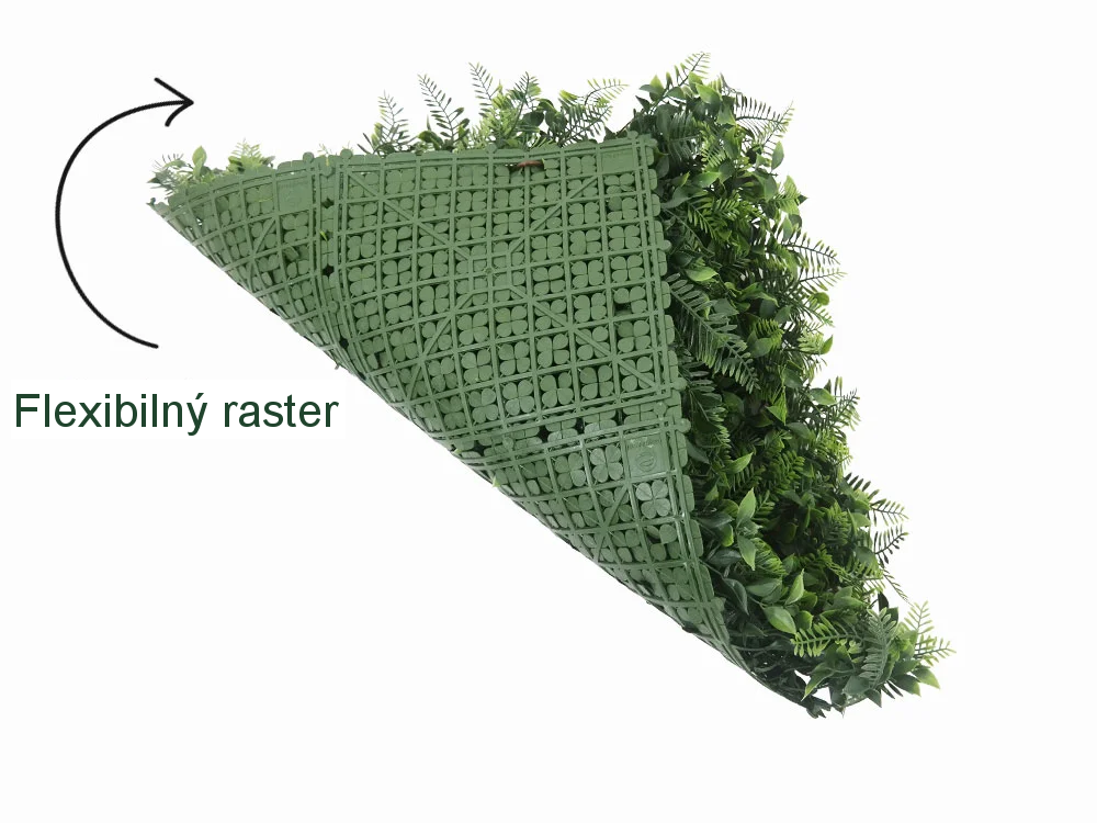 MINI WALL GREEN Fern, dielec 50 x 50 cm