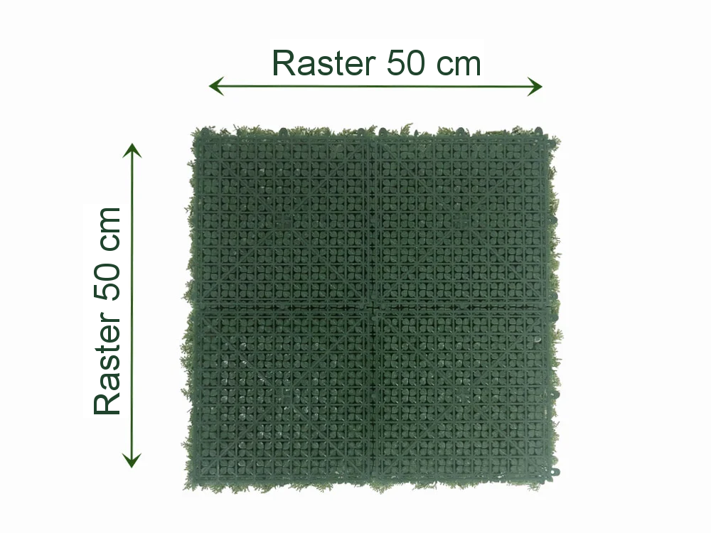 Moss dark green, dielec 50 x 50 cm