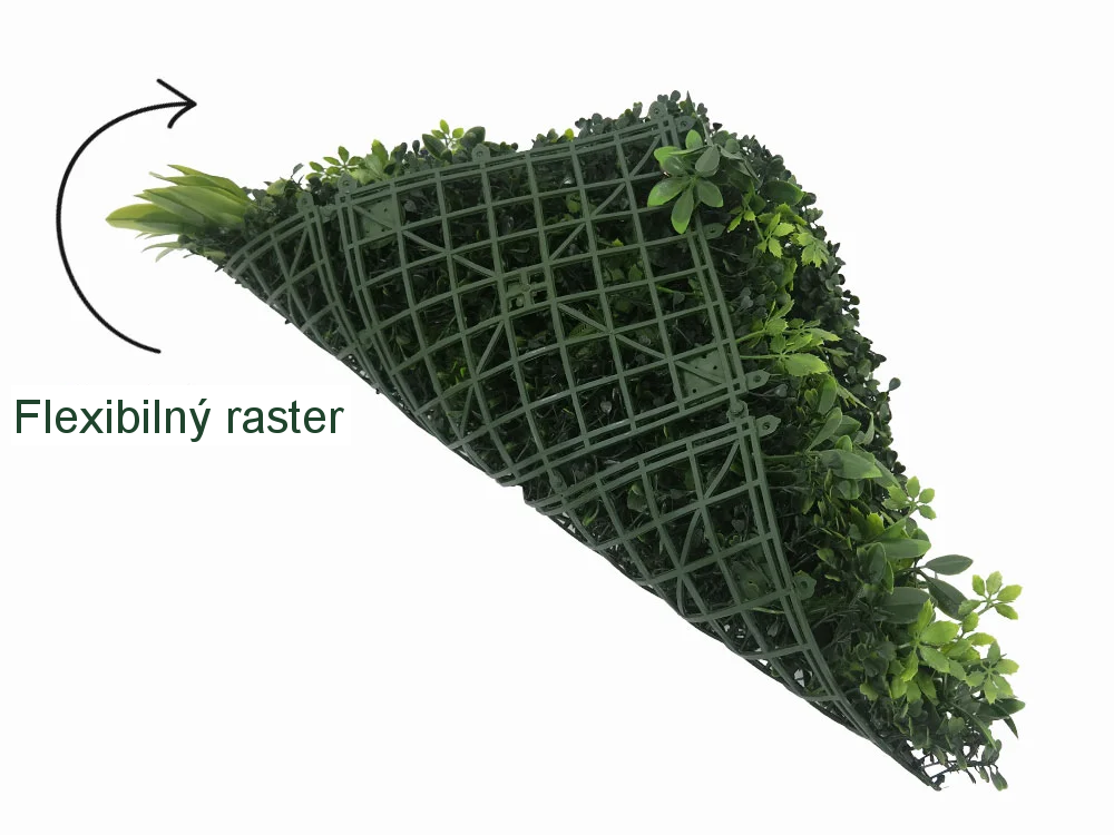 MINI WALL GREEN  herb variation, dielec 50 x 50 cm