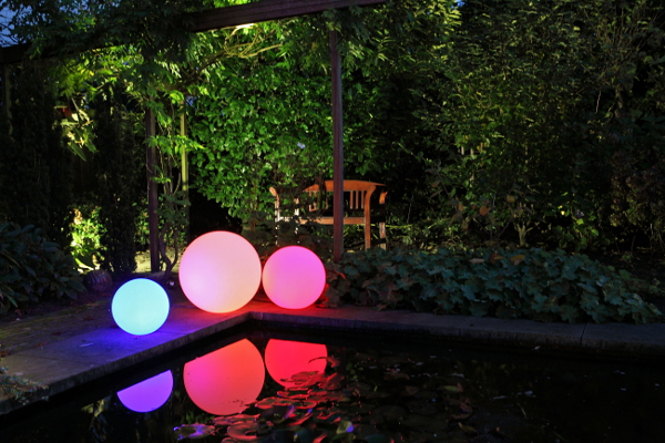 Round 40, 3 W, RGB LED